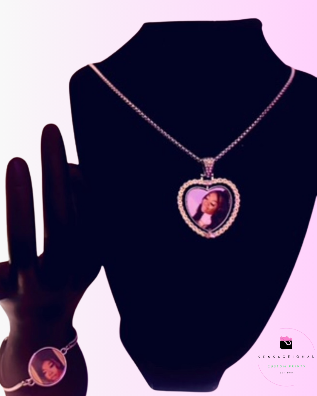 You are my heart necklace